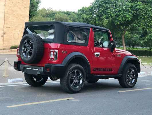 Mahindra Thar 4WD Convertible Top MT Dsl